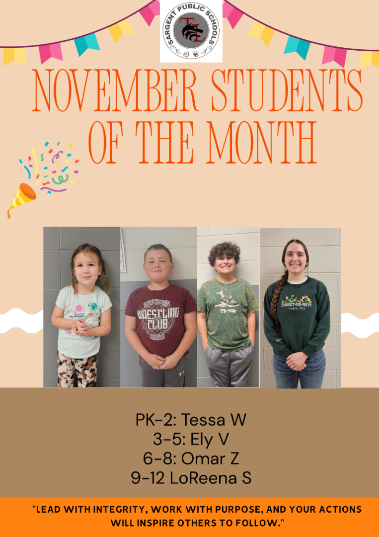 Nov25 Students of the month poster